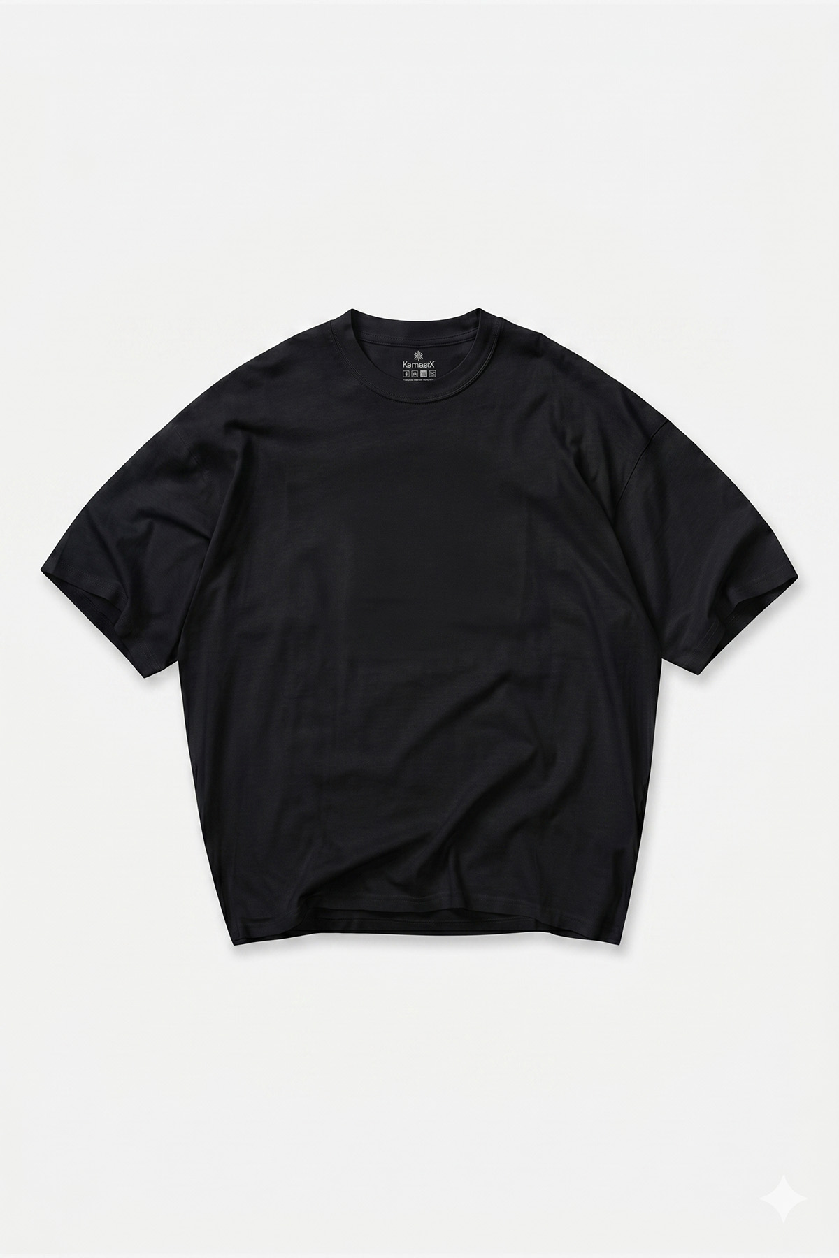 Basic-Siyah-Oversize-Tshirt